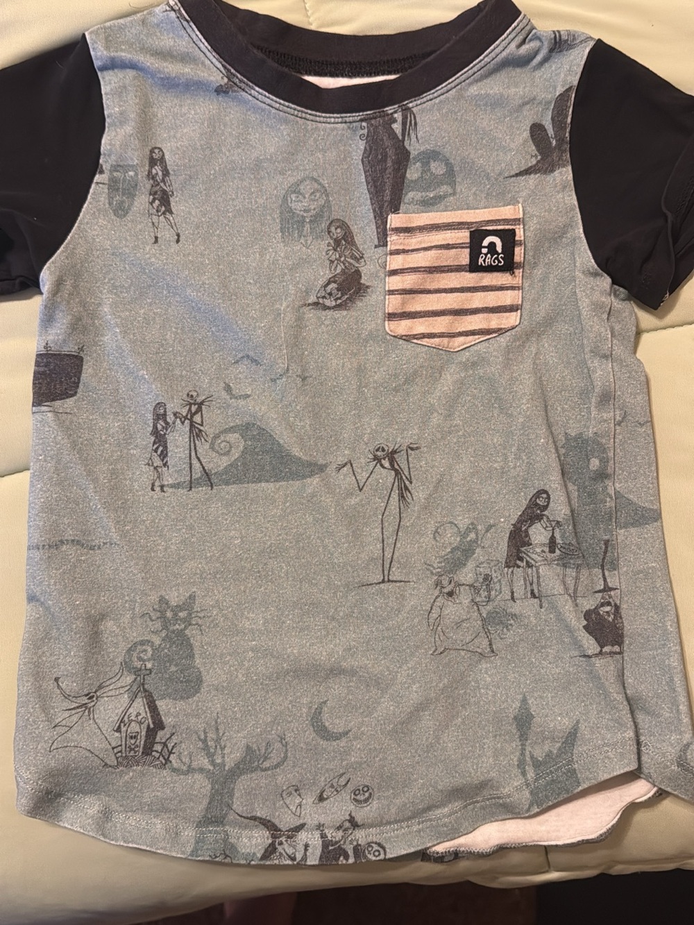 Nightmare Before Christmas Rags Tee